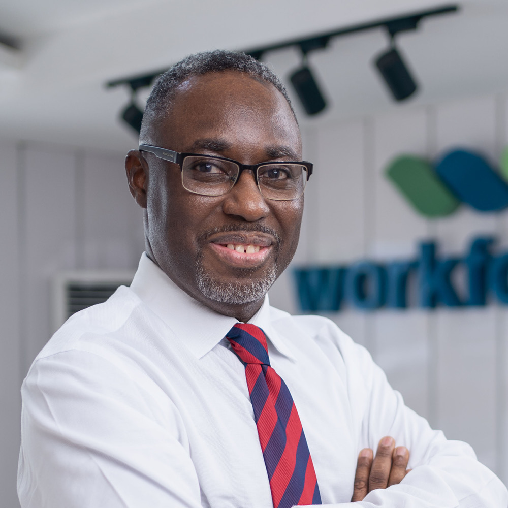 Portrait of Foluso Aribisala, CEO of Workforce Group