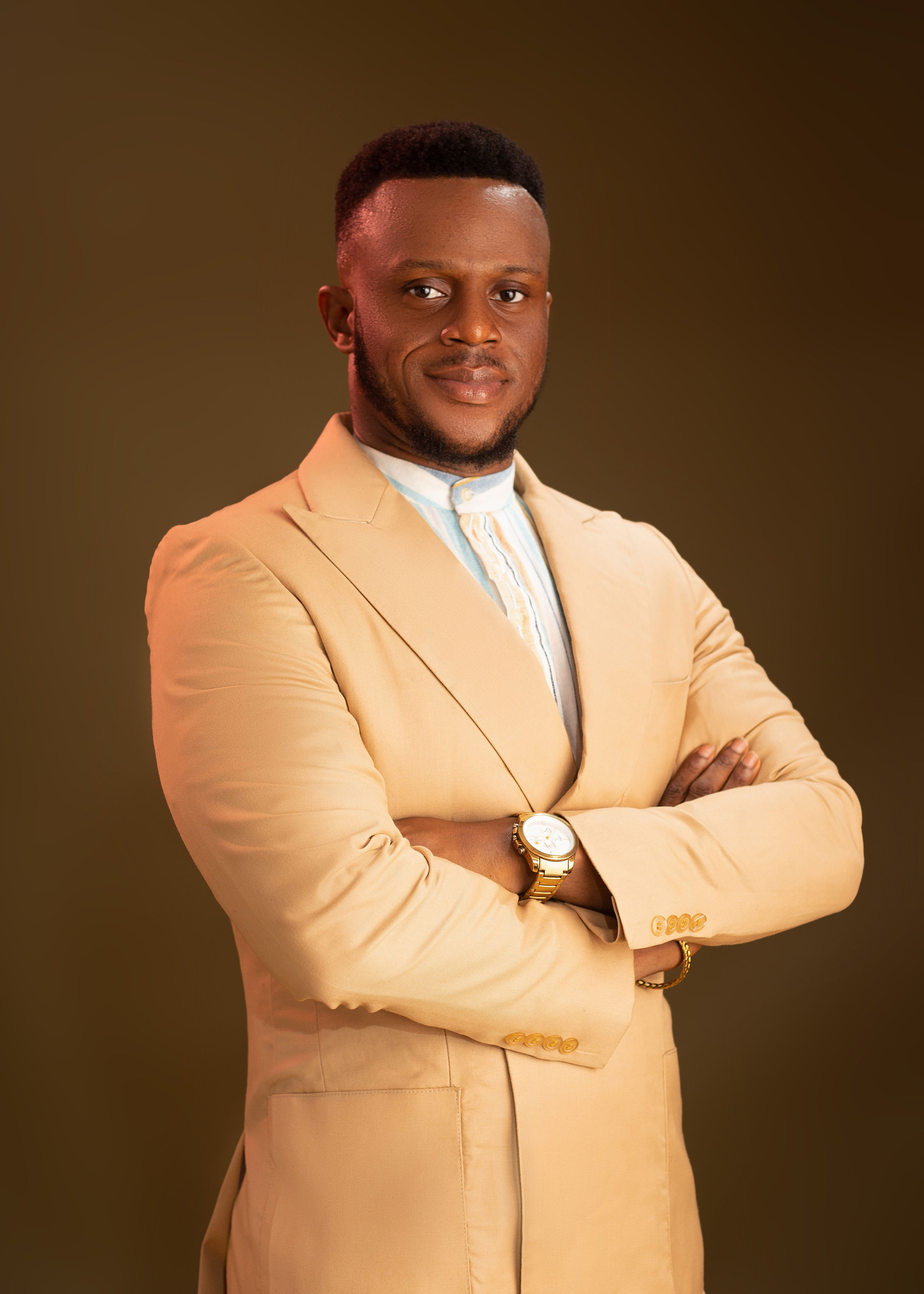 Portrait of Olakunmi Idowu, Head of Operations at HEvolve Foundation
